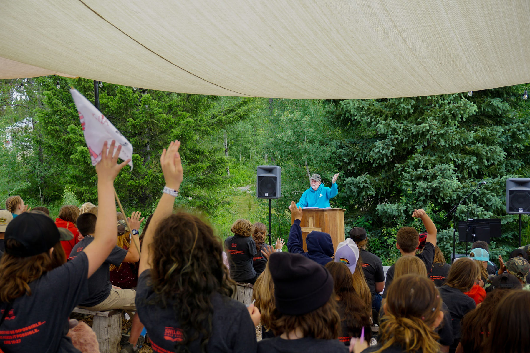 Shiloh missionary staff serving at camp