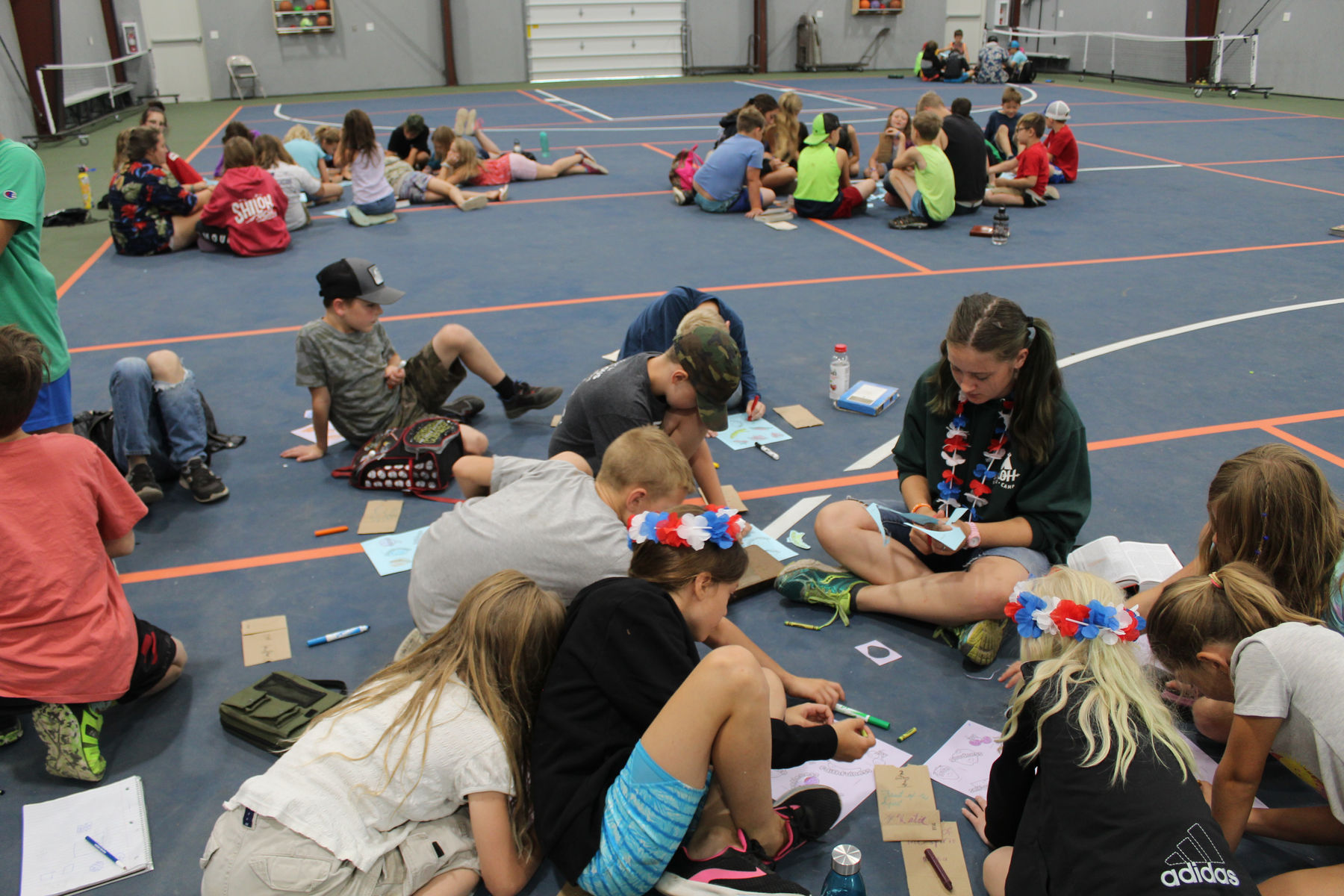 Timothy students learning and serving together
